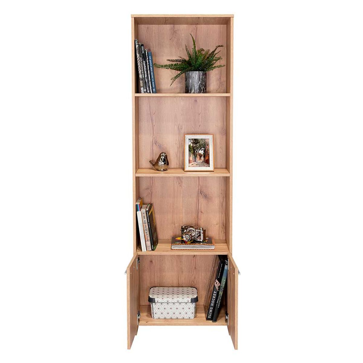 Biblioteca Tuhome Easy 2 Puertas Duna