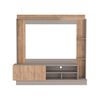 Centro de Entretenimiento TuHome Doha Hasta 70" Taupe Miel