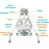 Columpio Mecedora Electrico 360° Ingenuity Lubabycas