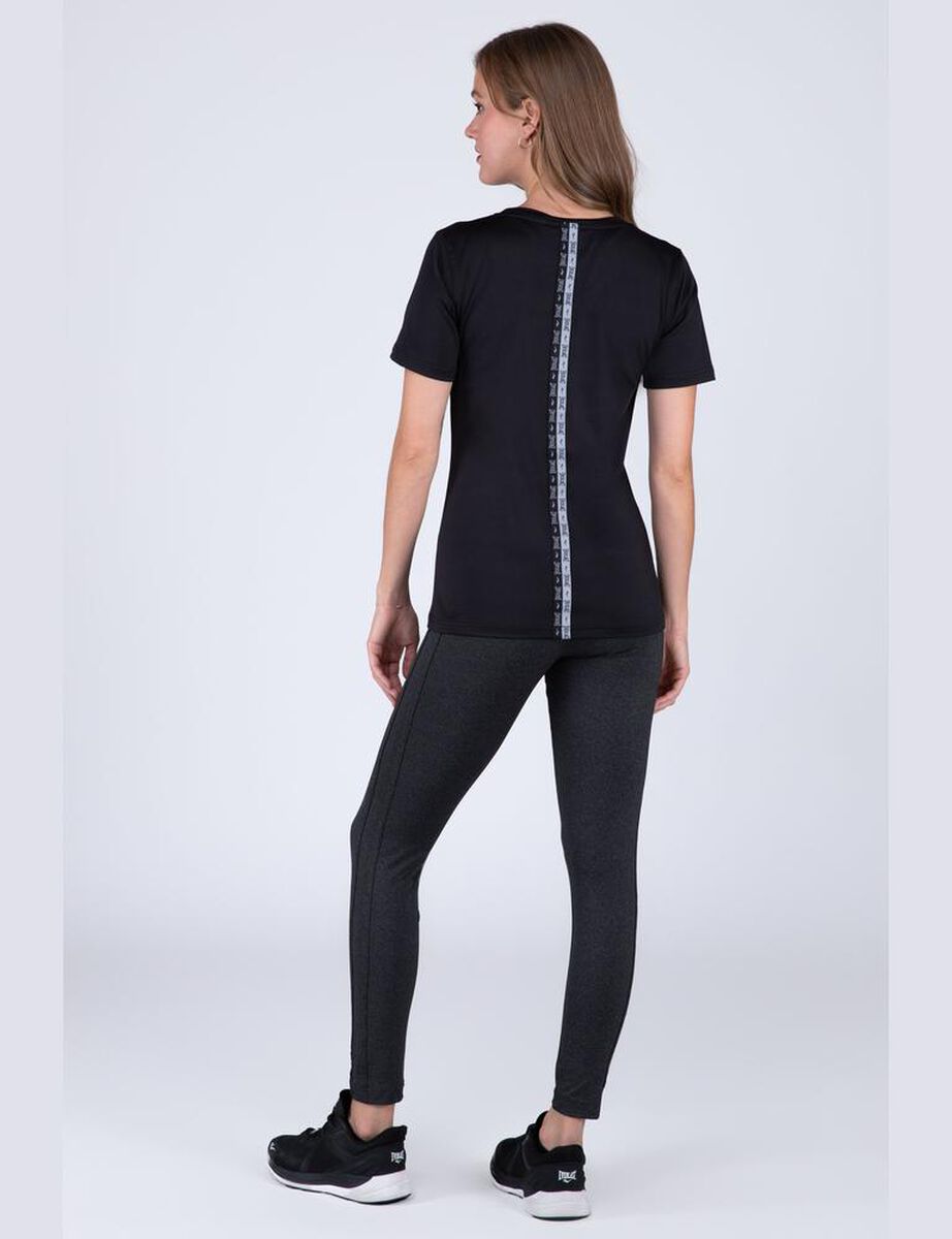 Polera Manga Corta Fitness Mujer Everlast