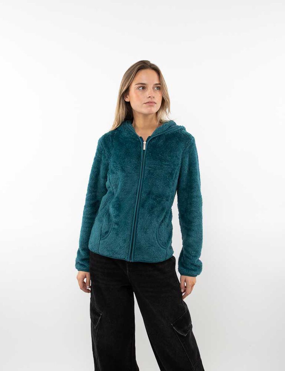 Poler&oacute;n Peludo Mujer Icono