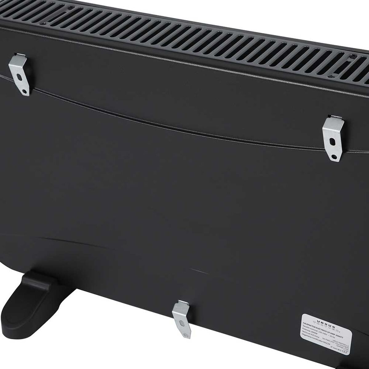 Convector Eléctrico Ursus Trotter HMP 2000TT Negro