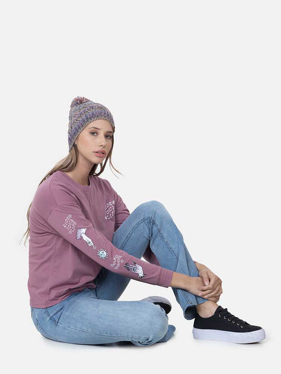 Polera Manga Larga Mujer Maui