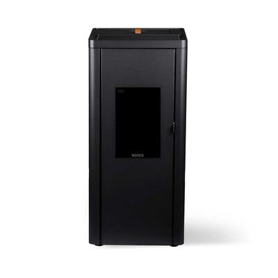 Estufa a Pellet AMG Silenzio Forgya Black Vision