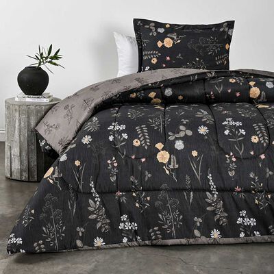 Imagen 1 del producto Plumón Estampado Elements & Co 1,5 Plazas Grassland