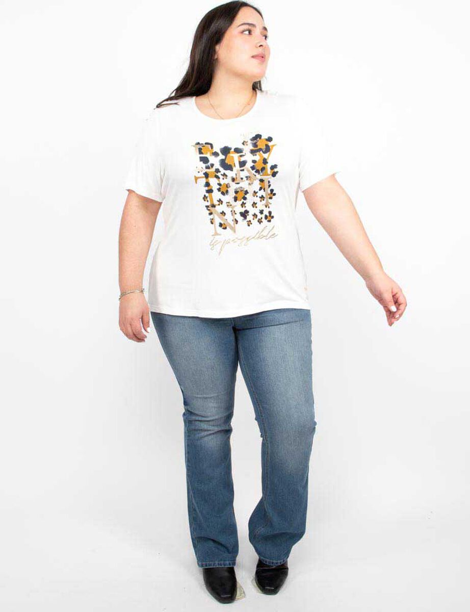 Polera Manga Corta Mujer Extralindas