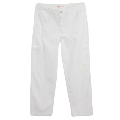 Imagen 1 del producto Pantalón Cargo Niña Mila Blanco, Grafito, Negro