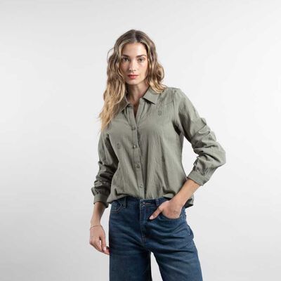Blusa Algod&oacute;n Manga Larga Mujer Alma