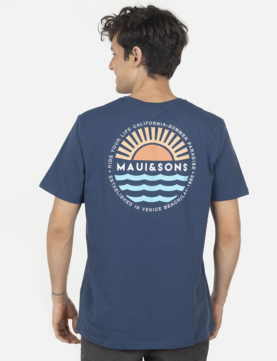 Polera de Algodón Hombre Maui