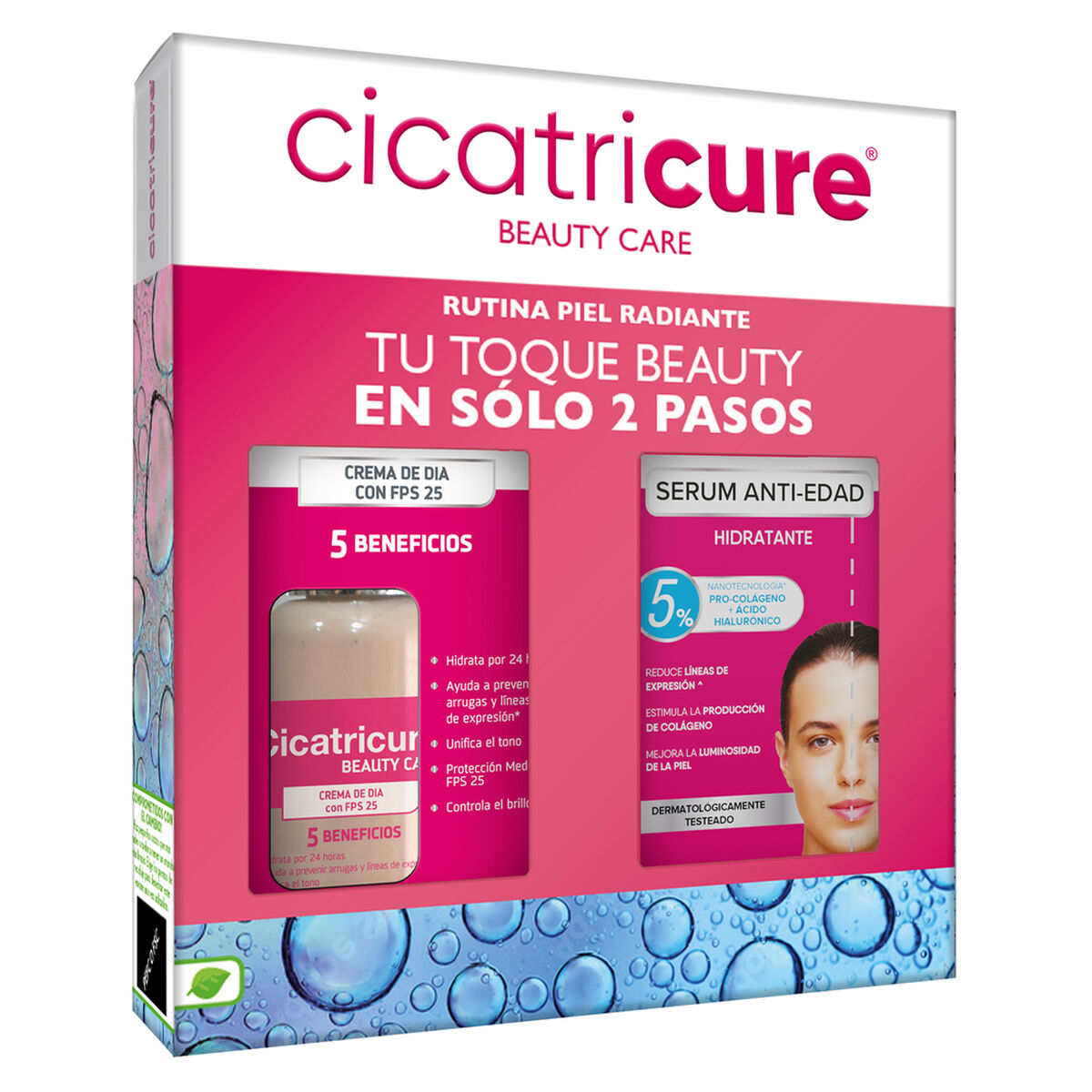 Pack Cicatricure Porcelana Sérum Peeling 30Ml + Porcelana Crema Gel 50Gr