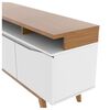 Rack TV Decocasa Flyn Stilo Hasta 50" Off White