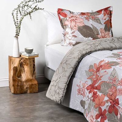 Imagen 2 del producto Plumón Estampado Cannon 1,5 Plazas Amaranta