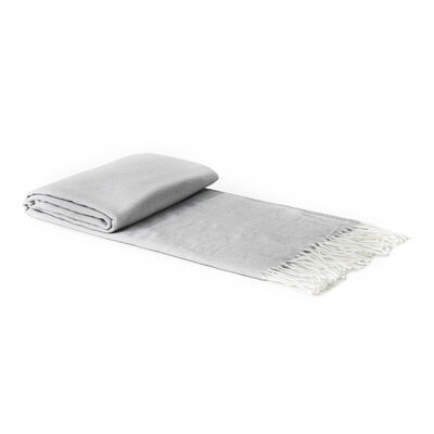 Manta Cannon Herringbone 130x170 cm Gris