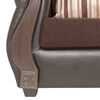 Juego de Living Innovamuebles New Bugambilia Sofá 3 Cuerpos + Dos Sillones 1 Cuerpo Chocolate