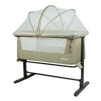 Cuna Colecho con Mosquitero MySide LX Beige Bebesit