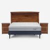 Cama Europea Rosen 2 Plazas Indie + Respaldo + 2 Veladores Veneto