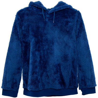 Imagen 2 del producto Polerón Peludo Niño Chess Azul