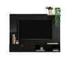 Panel TV Almore Italia Negro y  Gris Hasta 50" + Seccional