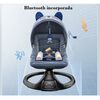 Mecedora Eléctrica Reclinable Bluetooth Lubabycas Rosada