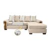 Sofá Seccional Living Factory Arizona 4 Cuerpos Beige