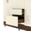 Cl&oacute;set Vekkahome Americano 6 Puertas 2 Cajones Beige