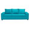 Juego de Living Innovamuebles Kahlo Sofá 3 Cuerpos + Dos Pouf 1 Cuerpo Calipso