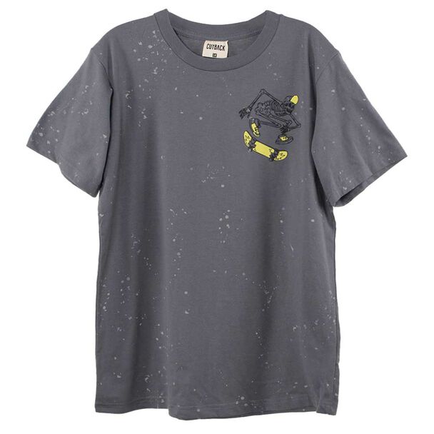 Polera Manga Corta de Algodón Niño Cutback