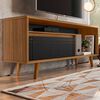 Rack TV Home Mobili Emi Hasta 60" Negro