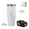 Botella T&eacute;rmica Insulada Lhotse Travel Mug 900 ml Blanco