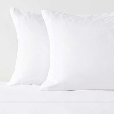 Imagen 2 del producto Juego de Sábanas Elements & Co 200 Hilos 2 Plazas Liso Blanco