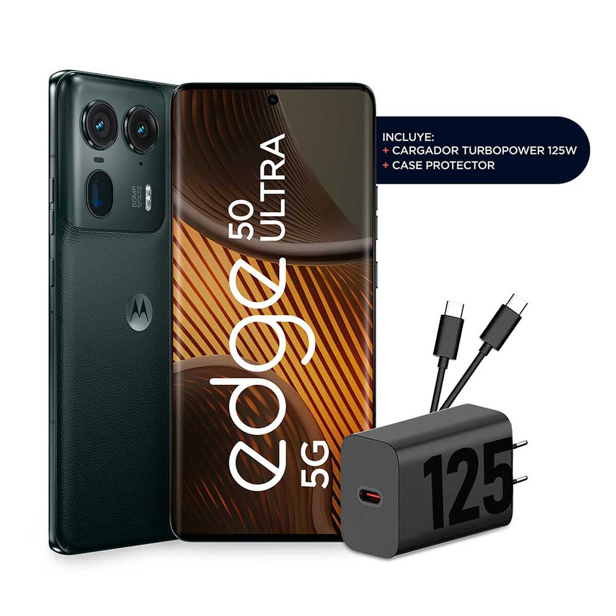 Celular Motorola Moto Edge 50 Ultra 512GB 6,7" Negro Liberado