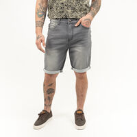 Bermuda Hombre Zibel Gris, Negro, Raw, Verde