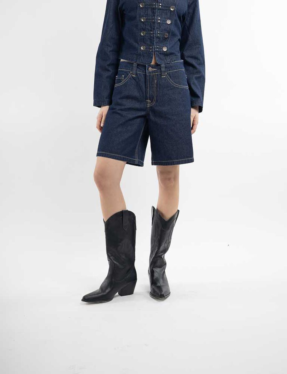 Bermuda Baggy Mujer Icono