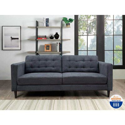 Sofá Casanova Austin 3 Cuerpos Gris Oscuro