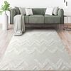 Alfombra Modalfo Palafito Blanca 240 x 340 cm