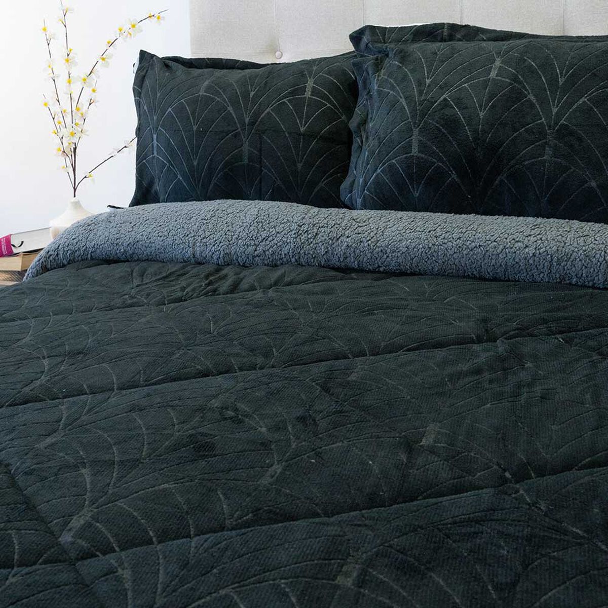 Cubrecama Doral Super King Senses Sherpa D1