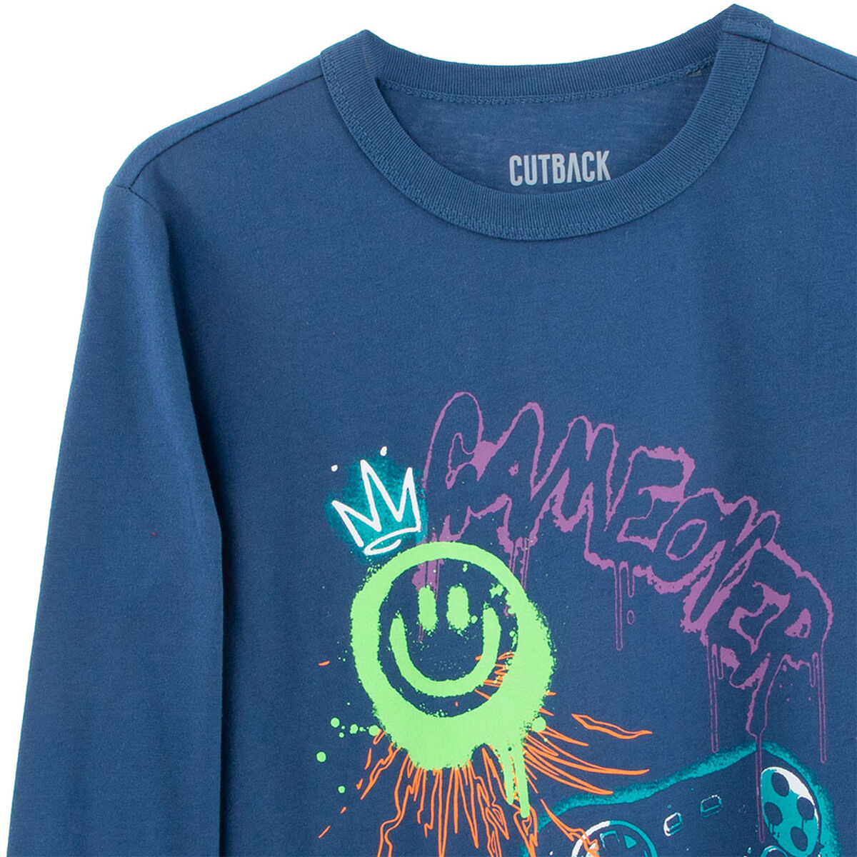 Polera Manga Larga Niño Cutback