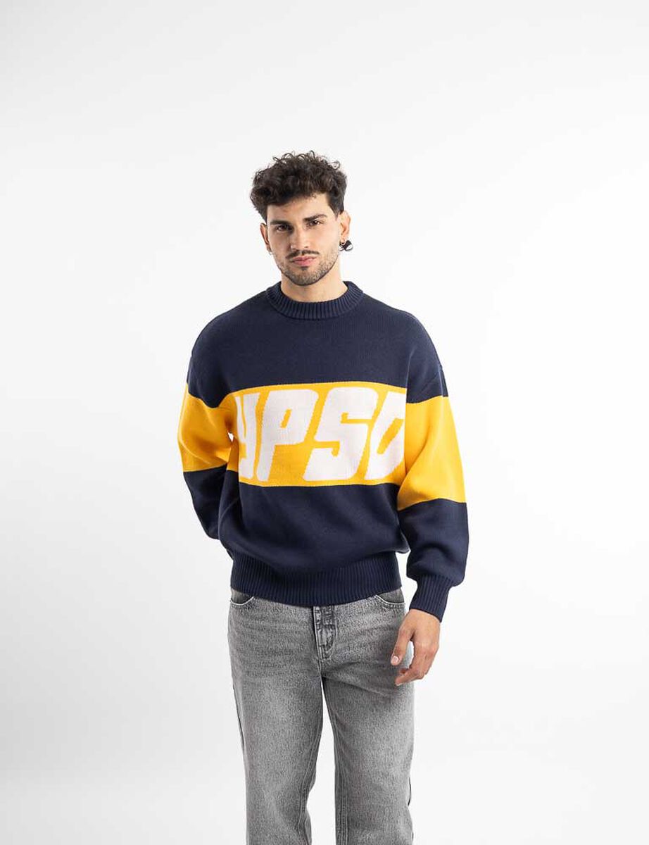 Sweater Coleccion Studio Boxy Fit Hombre Icono
