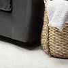 Juego de Living Almore Belén Sofá 2 Cuerpos + Dos Sillones 1 Cuerpo Negro
