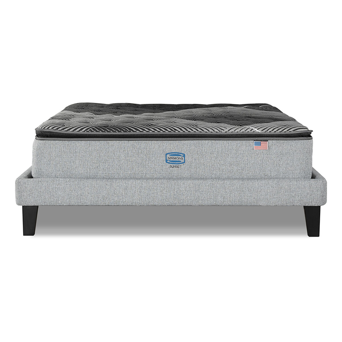 Cama Europea Simmons 2 Plazas Sunset