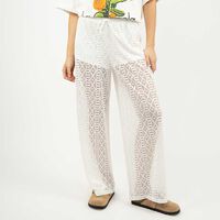 Pantalón Mujer Icono Blanco