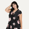 Camisa de Dormir Mujer Flores