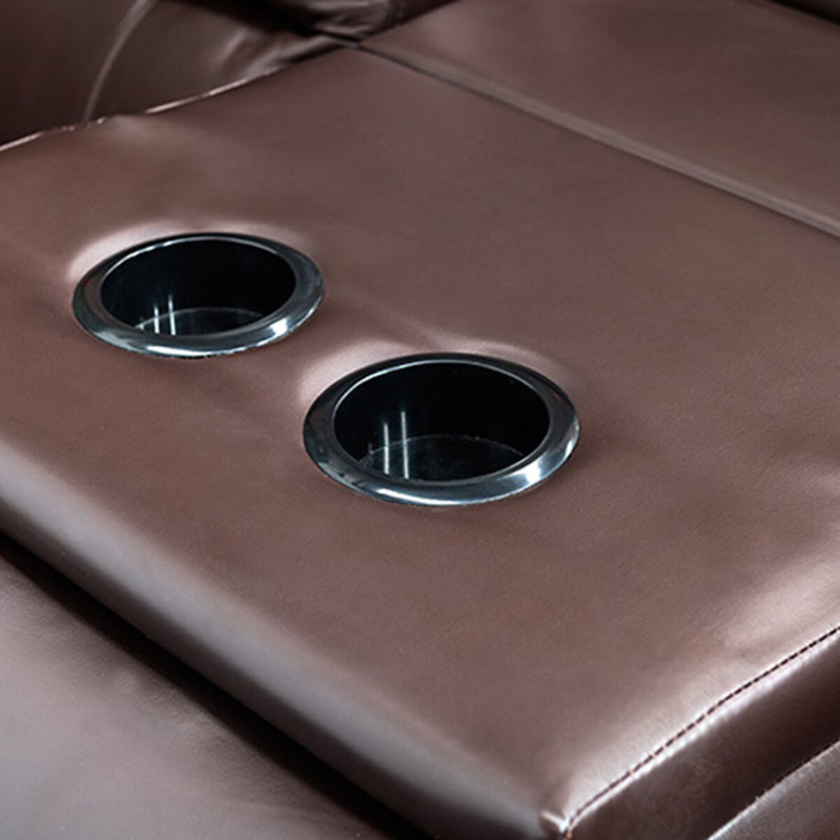 Sofá Eléctrico San Francisco Porta Vaso 3 Cuerpos