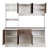 Mueble de Cocina CIC Julieta Nogal Africano Blanco 1 Cajón