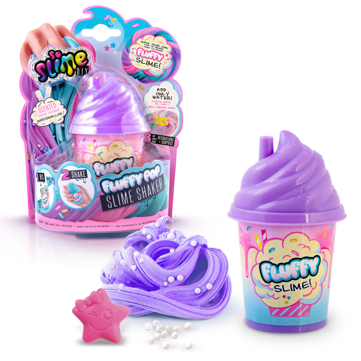 Slime Shaker Fluffy perfumado Wish Trade