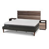 Cama Europea CIC King Ortopedic Advance + Respaldo Ares +  2 Veladores