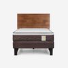 Cama Europea Rosen 1,5 Plazas New Style 4 Plus + Respaldo Tabor