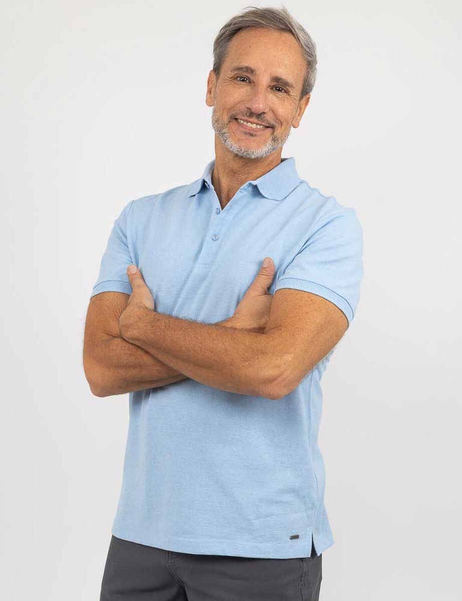 Polera Piqué Manga Corta Hombre Portman Club