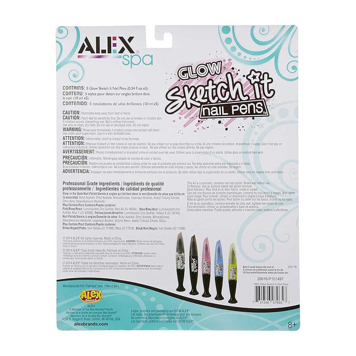 Decora tus Uñas 2 en 1 Alex