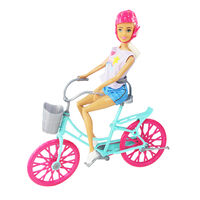 Muñeca de Moda con Bicicleta de Montar Boonie Pink